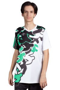 uptou tshirt green logo